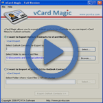 video importing vcard to outlook