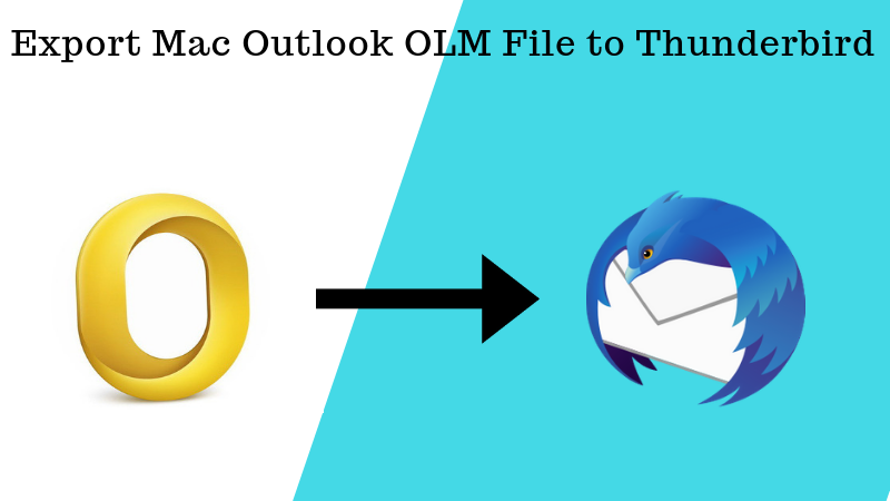 Export Mac Outlook OLM File to Thunderbird