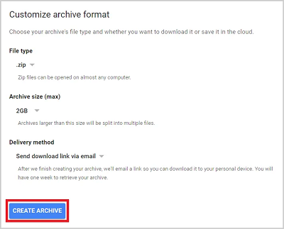 convert google workspace contacts