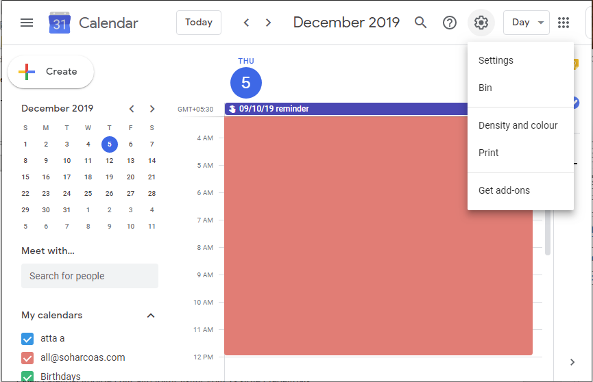 convert g suite calendar to outlook