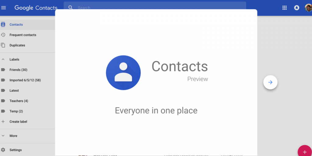 export google contacts to vcf
