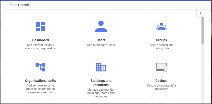 G Suite Admin Export User Data