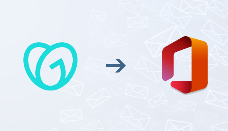 export godaddy email to office 365