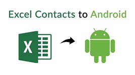 Import Contacts from Excel to Android