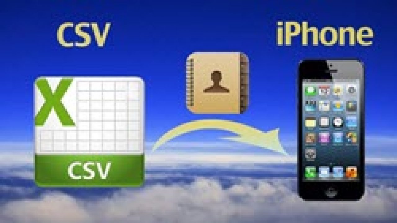 how to import csv contacts to iphone how to import csv contacts to iphone