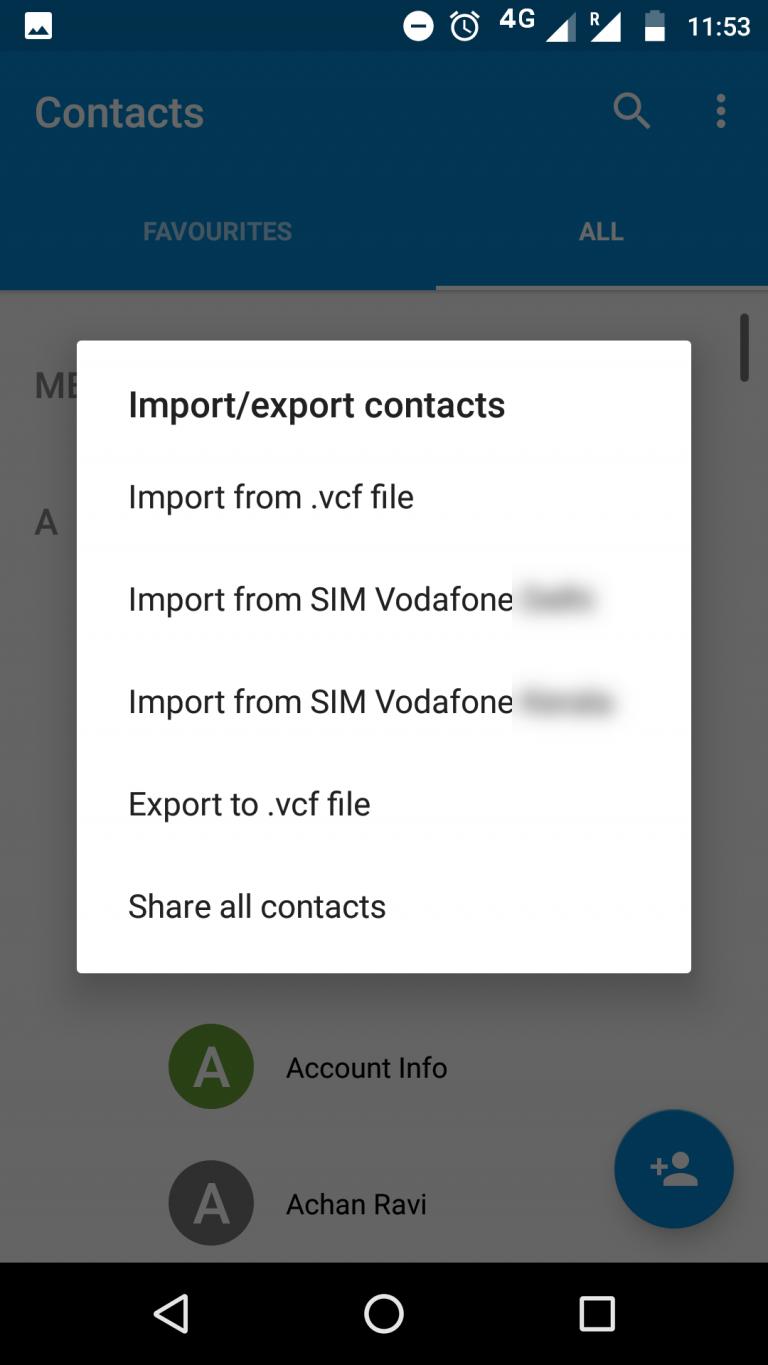 import contacts in office 365