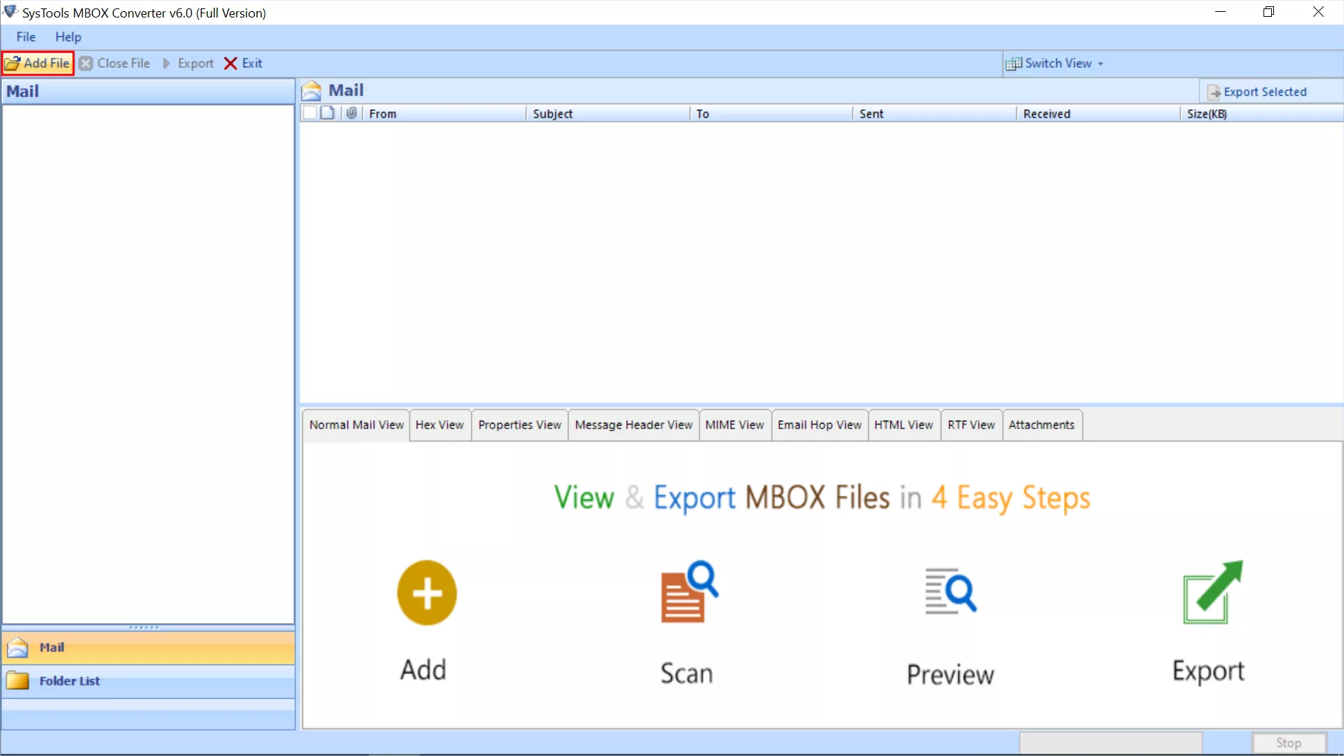 Import MBOX to Outlook