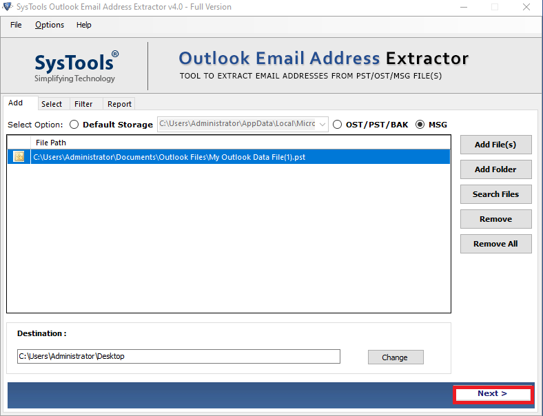 import email addresses from Outlook to Thunderbird