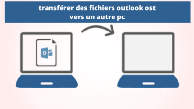 transférer des fichiers outlook ost vers un autre pc