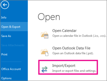 Importar archivo OST en Outlook